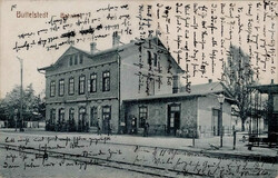 Buttelstedt (o-5301) Bahnhof II (Eckknick, Marke entfernt)  ...