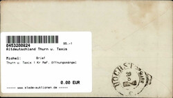 Thurn u. Taxix 1 Kr MeF, ÖffnungsmängelAutomatically generated ...