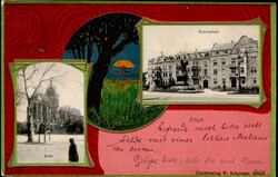 ERFURT (o-5000) - Kugendstilkarte Kaiserplatz Verlag Knackstedt Nr ...