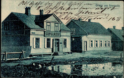 PREEKULN (Lettland) - Handlung Gebrüder GLASER 1916 I  Automatically ...