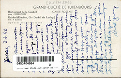 GAICHEL (Luxemburg) - Restaurant de la Gaichel (Eischen,Gr.-Duche) ...