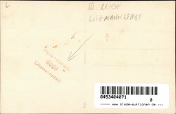 LITZMANNSTADT - NS-Foto-Ak Soldaten-Essensraum mit Führerschmuck I  ...