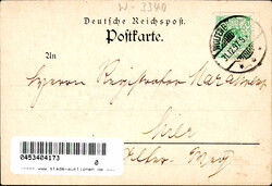 Vorläufer 1897 Gruss aus WOLFENBÜTTEL - Rathskeller I-II