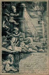 Vorläufer 1891 FRANKFURT/MAIN - INT. ELECTROTECHNISCHE AUSSTELLUNG ...