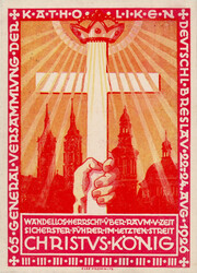 BRESLAU - Festpostkarte 65. GEN-VERSAMMLUNG d. DEUTSCHEN KATHOLIKEN ...