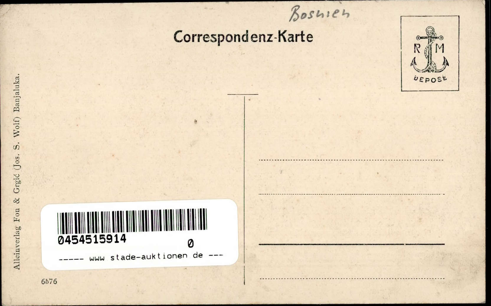 Image 1 for lot number 10530 for 70th Stade Auction