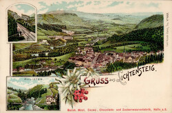190190: Switzerland, Canton St. Gallen - Picture postcards