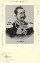 SEIDENKARTE - WILHELM II Kaiser IAutomatically generated translation ...