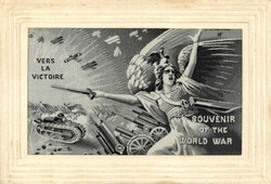 SEIDENKARTE - SOUVENIR of the WORLD WAR IAutomatically generated ...