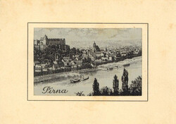 SEIDENKARTE - PIRNA I-IIAutomatically generated translation:Silk card ...