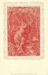 SEIDENKARTE - Kinder-Liebespaar auf der Schaukel IAutomatically ...