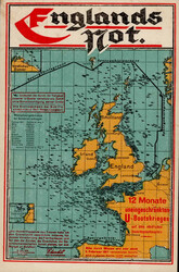 U-BOOTKRIEG - ENGLANDS NOT 12 Monate uneingeschränkter U-Bootkrieg ...