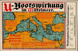 U-BOOTKRIEG - U-BOOTSWIRKUNG im Mittelmeer IAutomatically generated ...