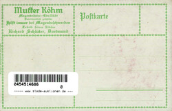 DORTMUND - LIKÖR MUTTER KÖHM Künstlerkarte sign. Kunze ...