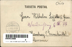 VALDIVIA (Chile) - Calle Yungai 1907 Marke entfernt I-IIAutomatically ...