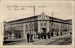 PORTO ALEGRE (Brasilien) - Jägerkaserne 1912 I-II