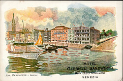 VENEDIG (Italien) - Hotel GABRIELLI SANDWIRTH Riva degli Schiavoni ...