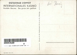 DANZIG-ZOPPOT - INTERNATIONALES KASINO IAutomatically generated ...