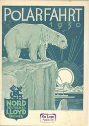 POLAR - bebildertes DINA 5 Werbeheft POLARFAHRT 1930 des NORD ...