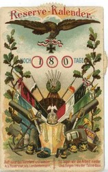 MECHANIK-DREHKARTE - RESERVE-KALENDER Noch ..... Tage gerundete Ecken ...