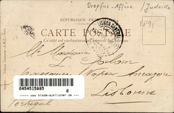 Judaika - DREYFUS-AFFÄRE Künstlerkarte sign. Kobertz I  ...