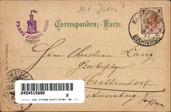 Judaika - KARLSBAD mit Juden Ecke gestoßen II  Automatically ...