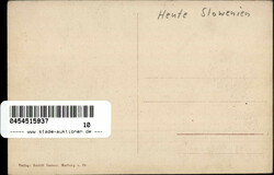 MARBURG a.d.Drau (Slowenien) - Burgplatz mit ANSICHTSKARTEN-Geschäft ...