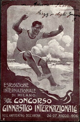 MILANO (Italien) - INT.EXPO CONCORSO GINNASTICO 1906 I-II  ...