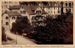 ZÜRICH (Zürich) - Pension SCHMELZBERG Schmelzbergstrasse Zürich 7 ...