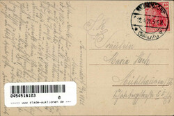 AMMENDORF b. Halle Saale (o-4002) - Jugendstilkarte Gruss aus dem ...