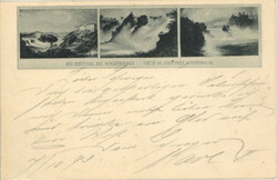 Vorläufer 1893 RHEINFALL bei SCHAFFHAUSEN - I  Automatically ...