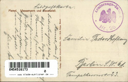 MEMEL - Wasserwerk und Gasanstalt - Truppen-o Armierungs-Bataillon Nr ...