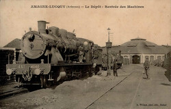 AMAGNE-LUCOUY Ardennen (Frankreich) - EISENBAHN-DEPOT Rentree den ...