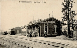LONGCHAMPS-BOHERIES (Frankreich) - BAHNHOF I