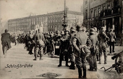REVOLUTION BERLIN 1918 - REVOLUTIONSTAGE Truppenlager am Lustgarten ...