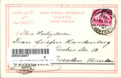 ALEXANDRIA (Ägypten) - Litho 1898 I-II