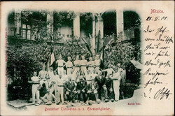 Mexiko-Stadt (Mexiko) - Deutscher Turnverein mit Ehrenmitglieder 1901 ...
