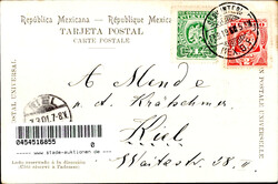 Mexiko-Stadt (Mexiko) - Deutscher Turnverein mit Ehrenmitglieder 1901 ...