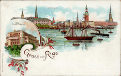 RIGA (Lettland) - Litho IAutomatically generated translation:RIGA ...