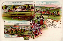 KALLICH Böhmen - Gasthaus Fischer Emailier- u.Eisenwerk ...