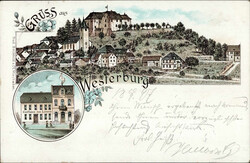 105430: Deutschland West, Plz Gebiet W-54, 543 Montabaur - Postkarten