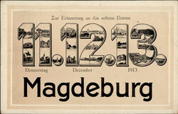 113000: Germany East, Zip Code O-30, 300-309 Magdeburg Ort
