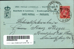 Luxemburg (Luxemburg) Mondschein-AK 1898 I-II  Automatically ...