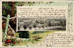 Neudietendorf (o-5103) Präge-AK 1901 I-II  Automatically generated ...