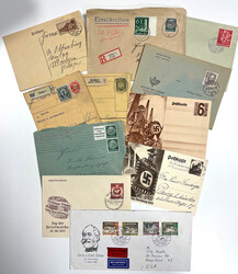 7710: Sammlungen und Posten Briefe - Postkarten