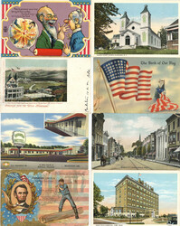 6605: United States - Picture postcards