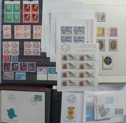 Liechtenstein/Schweiz moderne Sammlungsteile nach 1945 dabei auch ...