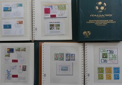 Fussball-Weltmeisterschaft 1974 Deutschland (2x)/WM `90 Italien ...
