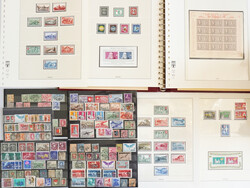 Schweiz Sammlung im Vordruckalbum aus ca.1938-1976 meist postfrisch** ...
