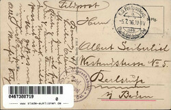 Kowno (Litauen) Eichhorn-Strasse, Strassenbahn 1916 I-IIAutomatically ...